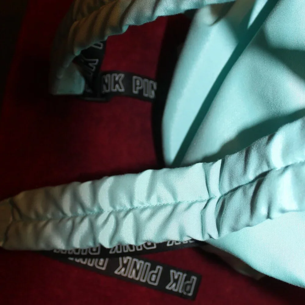 Victoria's Secret Pink Zip Backpack  Teal/Mint